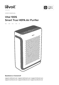 Handleiding Levoit Vital 100S Luchtreiniger