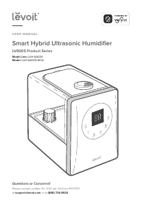 Handleiding Levoit LUH-A602S-WCA Smart Hybrid Luchtbevochtiger