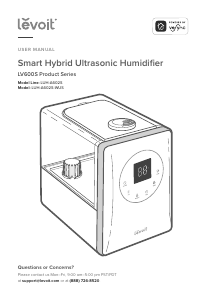 Manual Levoit LUH-A602S-WUS LV600S Smart Hybrid Humidifier