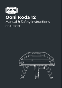 Käyttöohje Ooni Koda 12 Pizzauuni