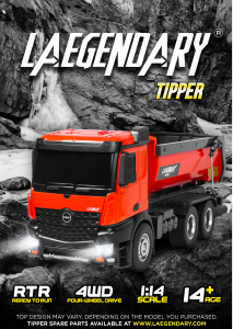 Manual Laegendary Tipper Radio Controlled Car