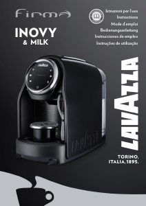 Handleiding Lavazza Firma Inovy & Milk Koffiezetapparaat