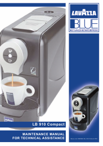 Handleiding Lavazza LB 910 Blue Compact Koffiezetapparaat