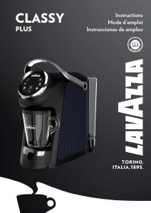 Mode d’emploi Lavazza LB 400 Classy Plus Cafetière