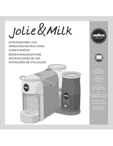 Handleiding Lavazza A Moda Mio Jolie & Milk Koffiezetapparaat