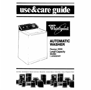 Manual Whirlpool LA5600XP Washing Machine