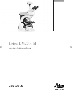 Handleiding Leica DM2700 M Microscoop