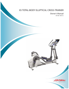 Manual Life Fitness X5 Cross Trainer