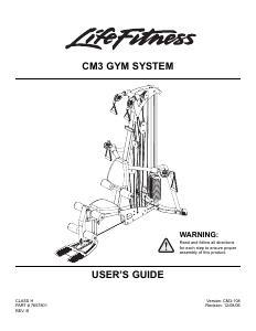 Manual Life Fitness CM3 Multi-gym