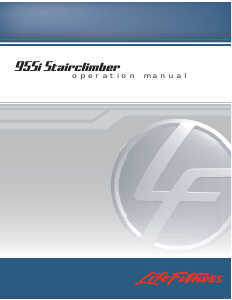 Handleiding Life Fitness 95Si Stairclimber Stepper
