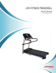 Handleiding Life Fitness FTR Loopband