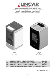 Manual Lincar Perla 514S Pellet Burner