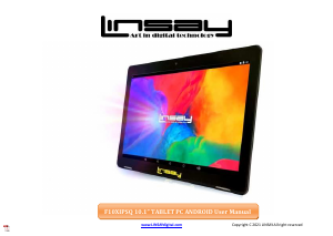 Handleiding Linsay F10XIPSQ Tablet