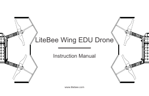 Manual LiteBee Wing EDU Drone