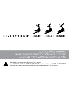 Handleiding Livestrong LS13.0E Crosstrainer