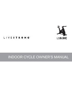 Handleiding Livestrong LS9.9IC Hometrainer