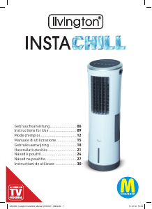 Bedienungsanleitung Livington Instachill Ventilator