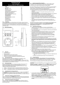 Bedienungsanleitung Technoline Cost Control Stromzähler