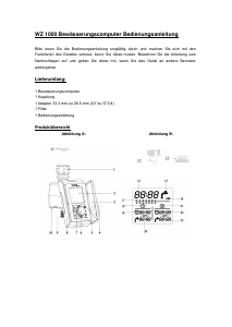 Bedienungsanleitung Technoline WZ 1000 Bewässerungscomputer