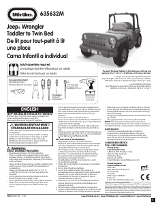 Manual de uso Little Tikes 635632M Jeep Wrangler Coche para niños