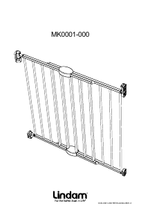 Handleiding Lindam MK0001-000 Kinderhekje