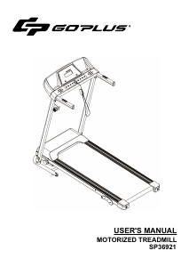 Handleiding Goplus SP36921 Loopband