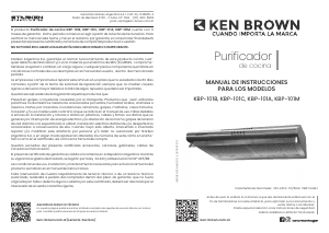 Manual de uso Ken Brown KBP-101C Campana extractora
