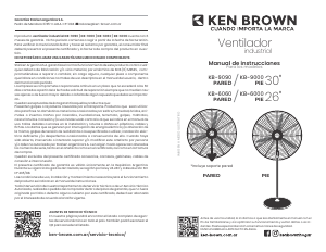 Manual de uso Ken Brown KB-9090 Ventilador