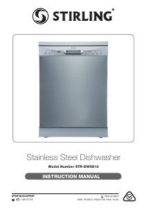 Handleiding Stirling STR-DWSS14 Vaatwasser