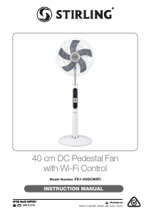 Handleiding Stirling FS1-40DCWIFI Ventilator