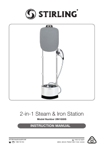 Manual Stirling 2IN1GSIS Garment Steamer