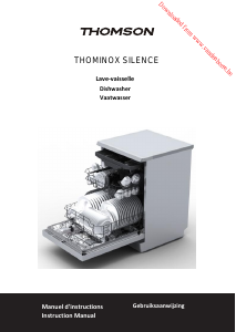 Mode d’emploi Thomson Thomonix SILENCE Lave-vaisselle