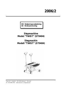 Brugsanvisning Texas ST0404 Twist Stepmaskine