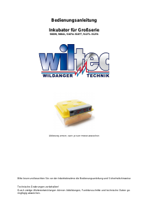 Bedienungsanleitung Wiltec 51271 Inkubator