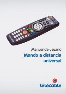 Manual de uso Telecable Universal Control remoto