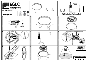 Handleiding Eglo 901527 Lamp