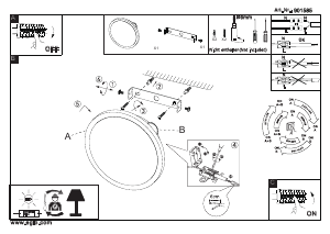 Handleiding Eglo 901585 Lamp