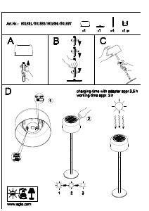 Handleiding Eglo 901891 Lamp