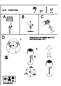 Handleiding Eglo 901901 Lamp