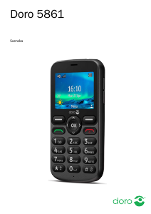Bruksanvisning Doro 5861 Mobiltelefon
