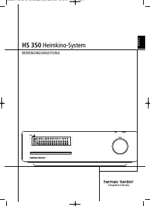 Bedienungsanleitung Harman Kardon HS 350 Heimkinosystem