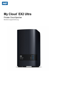 Bedienungsanleitung Western Digital My Cloud EX2 Ultra NAS