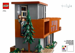 Rokasgrāmata Lego set 21354 Ideas Krēsla: Kalenu māja