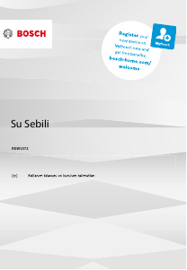Kullanım kılavuzu Bosch RDW1572 Su sebili