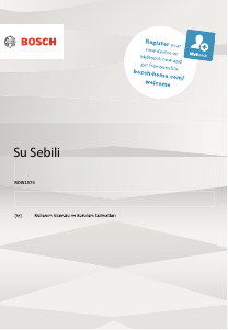 Kullanım kılavuzu Bosch RDW1575 Su sebili