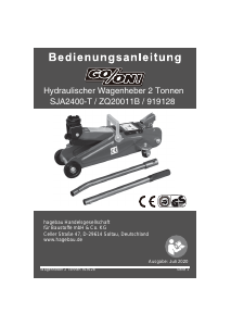Bedienungsanleitung Go On! SJA2400-T Wagenheber