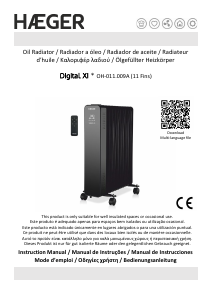Manual Haeger OH-011.009A Aquecedor