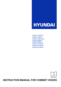 Εγχειρίδιο Hyundai HHD24-T9661B/GL Απορροφητήρας