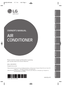 Handleiding LG MS24AWR Airconditioner