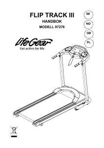 Handleiding LifeGear 97276 Flip Track III Loopband